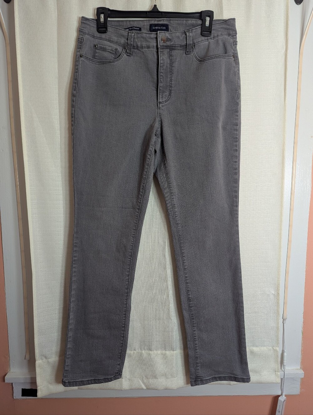 Charter Club Gray Skinny Jeans